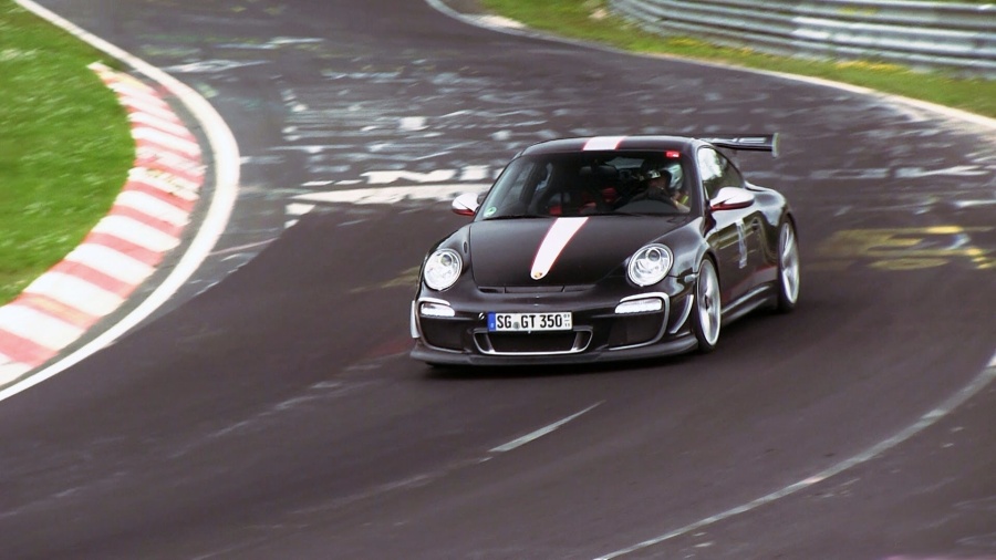 Porsche 997 GT3 RS 4.0 on the Nordschleife, perfection.